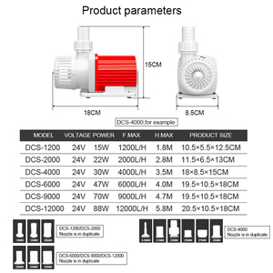 <span class=keywords><strong>Pompe</strong></span> submersible pour fontaine d'étang AQUADREAM DCS-6000 de haute qualité, <span class=keywords><strong>pompe</strong></span> à eau pour aquarium, économie d'énergie, <span class=keywords><strong>pompe</strong></span> à eau pour aquarium écologique DC, <span class=keywords><strong>pompe</strong></span> DC 24V - Product Image 5