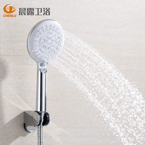 Cabezal de ducha redondo portátil con rociador tipo lluvia, fácil instalación, accesorios para bañera, interfaz de 4 puntos - Product Image 5