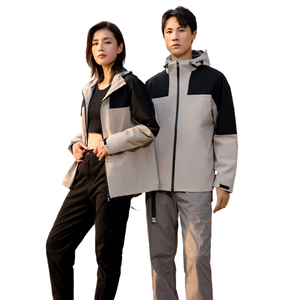 Veste coupe-vent 3 en 1 à séchage rapide et coque souple pour le ski et la double randonnée Caractéristiques Veste polaire doublure - Product Image 2