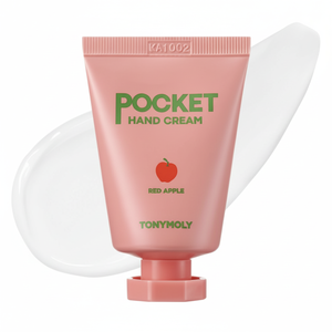 Crema per le mani da tasca alla mela rossa TONYMOLY 30ml idratante nutriente rassodante ingredienti a base di erbe - Product Image 1