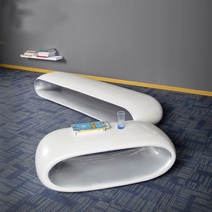 Modern Minimalist <b>Plastic</b> <b>Bench</b> For Mall Commercial Furniture Durable Design - Product Image 3