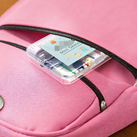 Kit de couture miniature de voyage, trousse de mercerie portable, ensemble d'outils de couture d'urgence avec étui de rangement, fils, ciseaux, aiguilles, boutons