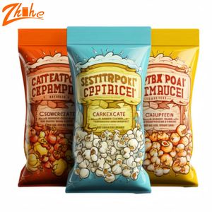 Rouleau de film d'emballage alimentaire en aluminium imprimé avec logo personnalisé, sachet pour chips, film plastique polyester, ODM/OEM - Product Image 2