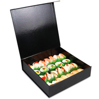 Boîte à emporter Sushi personnalisée de haute qualité Boîtes à gâteaux en carton Kraft Boîtes à gâteaux Portable Food Mailer Tiroir Boîtes à cupcakes OEM Carré Accepté