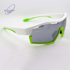 2024新しいデザインユニセックススポーツサングラス売れ筋UV400TR90フレームサイクリングサンシェードグラス屋外用ブルーブラックパープル - Product Image 5