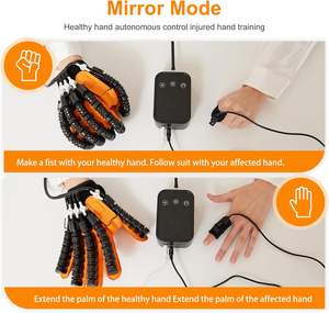 Manufacturers Stroke Recovery Finger Training Splint Fingers Training Robotic <strong>Gloves</strong> <strong>Hand</strong> Rehabilitation Robot <strong>Gloves</strong> - Product Image 2