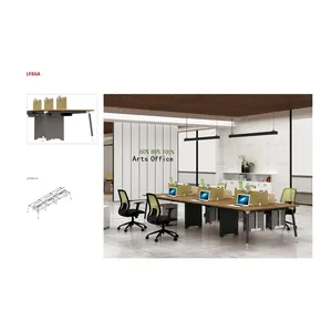 Ofis odacığı kavisli iş istasyonu masası yüksek kaliteli iş istasyonu ofis bölmesi