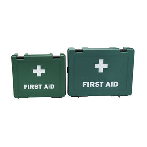 Kit de seguridad montado en la pared, caja de botiquín de primeros auxilios promocional de plástico grande, contenedor impermeable de plástico plano para medicamentos - Product Image 1