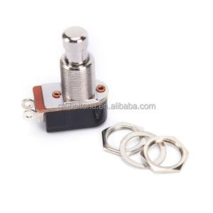 Momentary cảm ứng chân chuyển đổi thường mở SPST 2 Pin stomp hộp push button <span class=keywords><strong>switch</strong></span> cho Guitar hiệu ứng bàn đạp - Product Image 6