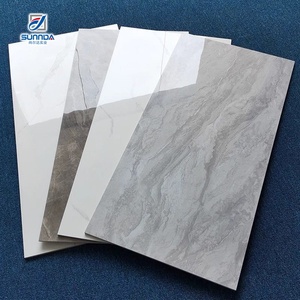 Màu xám màu mịn tráng men đánh bóng bóng tường gạch nhà bếp và phòng tắm tường gạch ceramic - Product Image 2