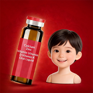 נוזל פומי צ'אנגשינג סידן אבץ ויטמין D ויטמין K לשיפור צפיפות העצם, ייצור OEM/ODM, תוצרת סין - Product Image 1
