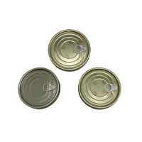 En stock, taille standard, extrémités faciles à ouvrir (EOE), imprimées, en matériau TFS, livraison rapide pour la fabrication de canettes de boissons