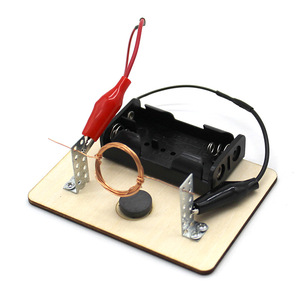 Kit scientifique de moteur électrique, modèle d'expérimentation physique avec fil de cuivre pour l'éducation des étudiants, outil pédagogique à faire soi-même - Product Image 1