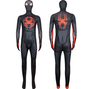 Universo 2 gioco Cosplay miglia Spider-man Costume <span class=keywords><strong>di</strong></span> Halloween Spider-man tuta per adulti e bambini film TV Costume - Product Image 2
