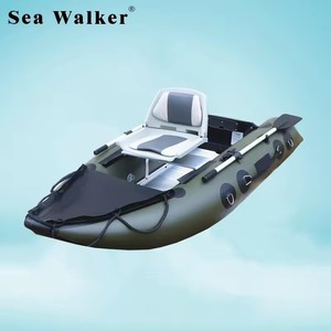 Nuevo Bote Inflable Mejorado de 3.8 m, Bote Pequeño de Pesca de PVC para Río y Lago, con Certificación CE - Product Image 4