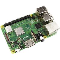 Placa de Desarrollo Raspberry Pi 3 Modelo B+ con Soporte para Windows 10/Linux, 4 Puertos USB para Programación en Python
