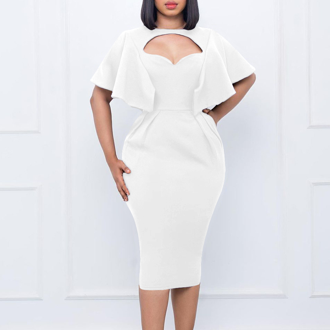 Elegant Career Dresses for Women - Spring Solid Colors