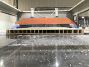 Diseño de puerta a prueba de agua para interior de la habitación, moderno, impermeable, wpc, con accesorios, nueva, HS-JT01 - Product Image 6