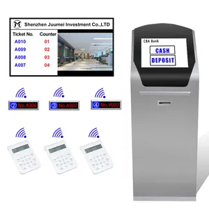 Système de Machine de file d'attente Ip à bouton automatique