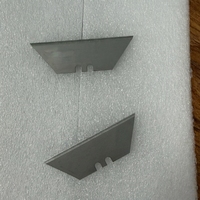 Couteau utilitaire trapézoïdal en acier PERCE, pliable, type T, pour papier peint, tapis, coupe-câbles robuste pour électriciens, épaisseur 0,63 mm