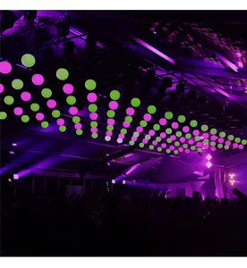 Kinetic <strong>Lights</strong> Winch LED Ball <strong>Light</strong> RGB 3in1 Disco DJ Stage Projection DMX512 Control Competitive <strong>Price</strong> - Product Image 2