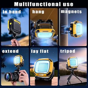 Meilleur projecteur LED COB rechargeable sans fil et magnétique, alimenté par batterie, pour utilisation en extérieur, sur camions, chantiers et entrepôts WD-84 - Product Image 5
