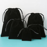 Bolsa de Terciopelo Grande Ecológica con Cierre de Cremallera y Logotipo Personalizado, Fabricada en India, para Eventos, Promociones y Uso Diario, Disponible para la Venta