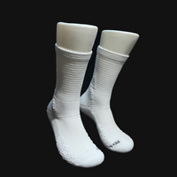 Kaos Kaki Basket Elite Setinggi Lutut Kelas Profesional Terlaris - Kaos Kaki Tanpa Jahitan dari Nilon dengan Bantalan Tebal, Penyerap Guncangan, dan Penyerap Keringat.