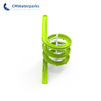 Focus — parc à eau tissé en spirale, combinaison de 3 éclaire à spirale et glissière droite, 25,5 cm