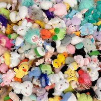 Pendentifs de sac porte-clés en peluche aléatoires de 10-15 cm, de bonne qualité, pour décoration de mariage, jouets animaux de dessin animé en tissu de coton