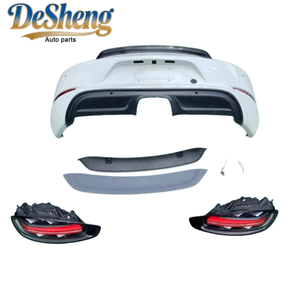 Parti Esterne di Alta Qualità per <span class=keywords><strong>Porsche</strong></span> Cayman 981, Aggiornamento allo Stile 718; Rinnovamento del Modello Precedente, Paraurti, Fari LED; Plug-and-Play - Product Image 5