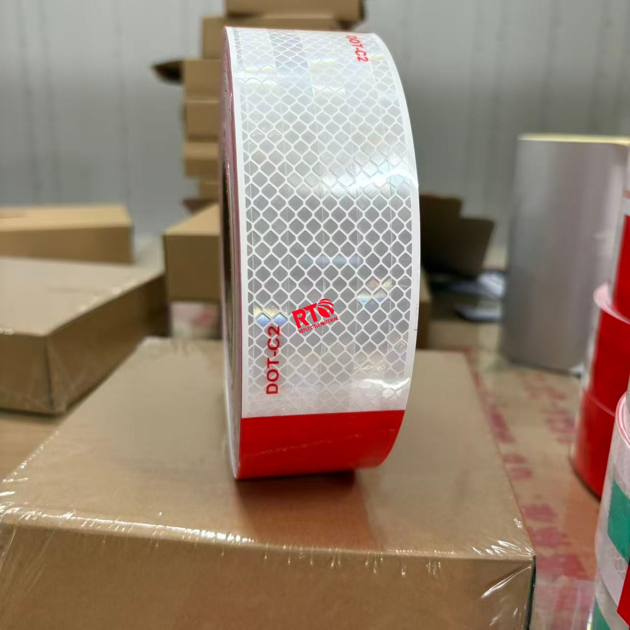 Rouge/Blanc DOT-C2