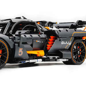 MOC Tecnico 1:8 Lussuosa Supercar Personalizzata GULY 10646, Modello di Blocchi da Costruzione, <span class=keywords><strong>Puzzle</strong></span> di Assemblaggio Fai-da-Te, Giocattoli, Regali di Natale - Product Image 2