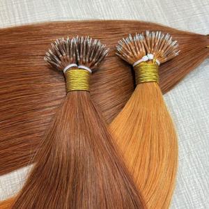 Vente flash - Extensions de <span class=keywords><strong>cheveux</strong></span> humains blonds raides Remy avec pointes en nano-kératine, 100g, extrémités complètes - Product Image 1