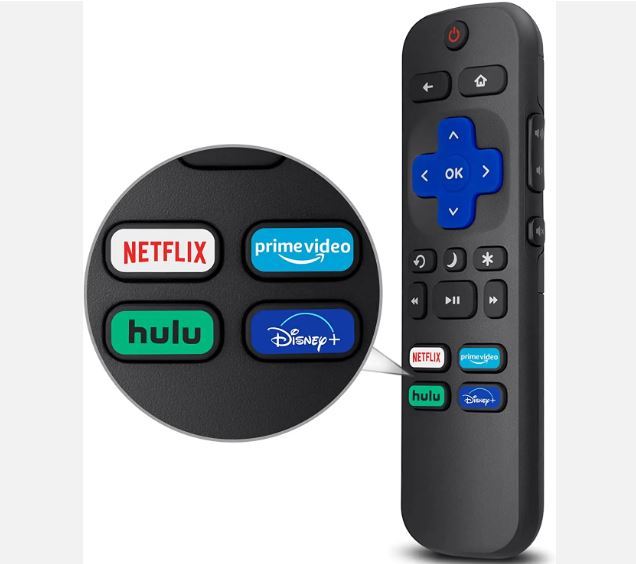 RCU Remote Controller Universal TV Remote for All TV Smart Series JM-NETFLIX Yout-02