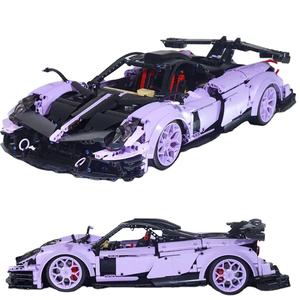 KBOX 10252 MOC City Technical Super Sport Racing Car Model 1:8 Set di Costruzioni Creative Educative in Plastica Mattoncini Giocattolo - Product Image 6
