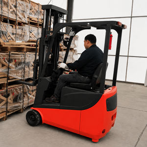 รถยกขนาดเล็ก E1030GS 1000 กก. สำหรับคลังสินค้า ใช้แบตเตอรี่ตะกั่ว-กรดและลิเธียมได้ (เลือกได้) - Product Image 4
