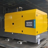 Compresseur d'air diesel portable Atlas Copco XAS XATS XAVS XARS neuf, à faible bruit, avec roulement central, pour les industries du ciment et de l'exploitation minière