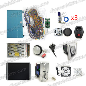 Máquina Arcade Infantil que Funciona con Monedas, Juego Little Bobby Bull Boy 6 en 1 con Kit de Placa Base y Gabinete Metálico - Product Image 3
