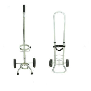 <b>Folding</b> Gas Cylinder <b>Trolley</b> for LPG & CO2 Oxygen Cylinders Hand <b>Cart</b> for Easy Transport & Storage - Product Image 4