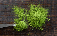 Poudre de thé vert Matcha du Japon de qualité cérémonielle, super-aliment, marque privée OEM