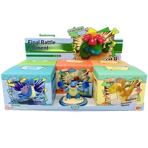 Figurines en résine authentiques de la série Pokémon, moments de bataille, Charizard et Venusaur, décoration tendance pour le bureau et la maison - Product Image 5