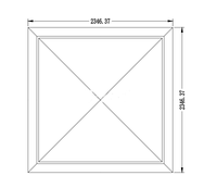 Pantalla LED Personalizada, Pantalla LED Creativa con Forma de Pirámide Triangular para Centros Comerciales, Tiendas Minoristas, Ascensores, Señalización y Educación