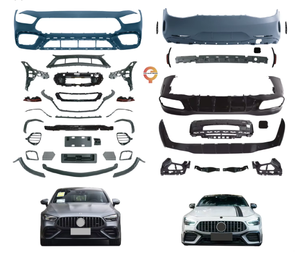 Kit de Conversion complète en matériau PP haute Performance pour Mercedes benz W290 <span class=keywords><strong>GT43</strong></span> mise à niveau vers <span class=keywords><strong>AMG</strong></span> GT63 avec phare LED pare-chocs de voiture - Product Image 3