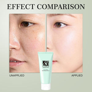 OEM ODM Vente en gros <span class=keywords><strong>Gel</strong></span> nettoyant <span class=keywords><strong>moussant</strong></span> hydratant rafraîchissant pour le visage, <span class=keywords><strong>purifiant</strong></span> les pores en profondeur, prune verte - Product Image 3