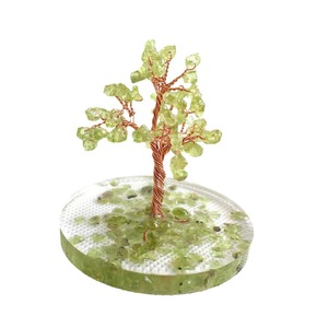 Natural <b>Crystal</b> Money <b>Tree</b> Resin Base Handmade Ornament Home Decoration Gift - Product Image 5