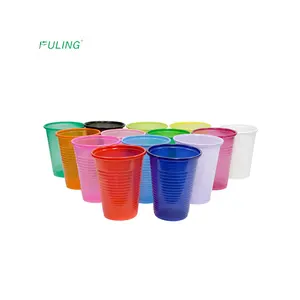 Verres à vin en plastique jetables 9 oz pp, pour les travailleurs et les enfants, vente en gros, tasses de bière, de thé, collection 2000