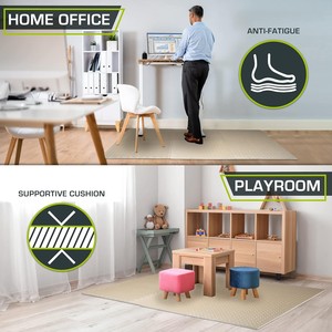 Dày EVA Bọt Lồng Vào Nhau Gạch Lá Mô Hình Mềm Chơi Mat Câu Đố Thảm Cho Võ Thuật Thiết Bị - Product Image 3