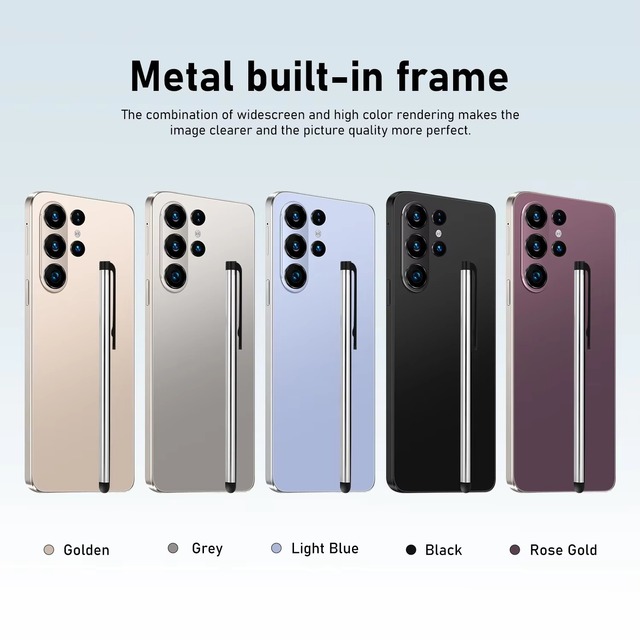 2026 Newest 22GB+2TB ULTRA S26 5G Android 15 Unlocked Smartphone S-Pen 7.3 Inch Big Screen Dual Card Mobile Phones