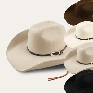 100 laine Fadora chapeau femmes hommes Casquette Brillant <span class=keywords><strong>Chapus</strong></span> De Mulher Chapeau Homme laine large bord Cowboy Fedora feutre Western chapeaux - Product Image 3